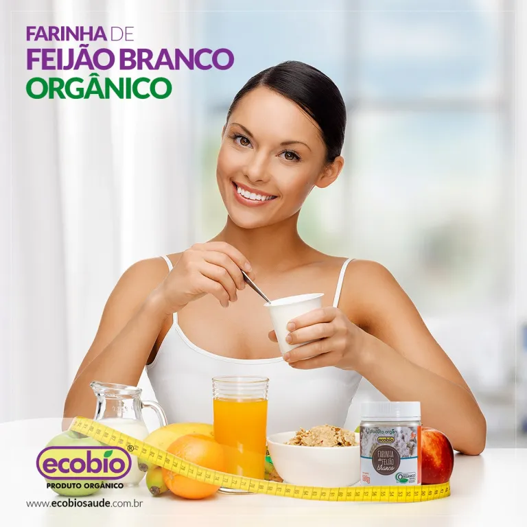 Farinha de Feijão Branco Orgânico